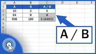 How to Divide Numbers in Excel (Basic way)