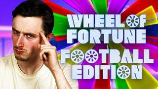 We Changed The Wheel In This FOOTBALL WHEEL OF FORTUNE QUIZ And This Happened...