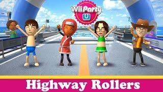 Wii Party U - Highway Rollers JinnaGaming Vs Alice Vs Anne Vs Erick (Master Difficulty)