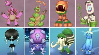 ALL Monsters Magical Fanmade by Nova / MSM & GooseWeirdLol | My Singing Monsters