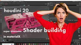 Houdini 20 - Shader Building in Material X