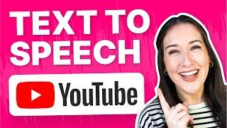 Text to Speech for YouTube Videos | FAST & EASY