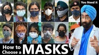 Top 5 MASKS to Protect from Air Pollution | How to Choose | Dr.Education (Hindi + Eng)