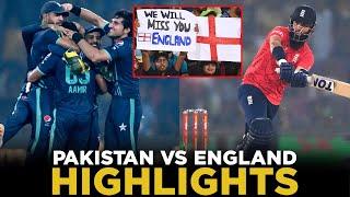 Highlights | Pakistan vs England | T20I | PCB | MU2A