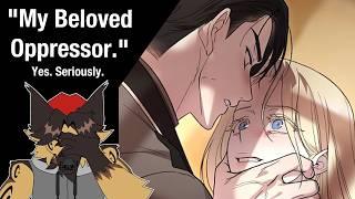 "My Beloved Oppressor". Actual Webtoon Title.