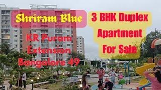 3bhk Duplex Apartment Bangalore East || Duplex Apartment for sale || Flats for Sale