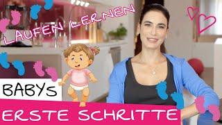 Laufen lernen als Baby: Das musst du über Babys erste Schritte wissen | Laufen lernen