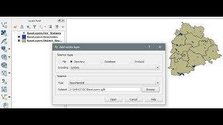 QGIS - Load data from ArcGIS Geodatabase/File Geodatabase/GDB file