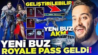 YENİ ROYALE PASS SONUNDA GELDİ! BUZ DİYARI UAZ! YENİ AKM! GELİŞTİRİLEBİLİR HANCER! EFSANE! PUBG Mobi