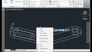 AutoCAD 2012 Video Tutorial - basic training - how to use layers