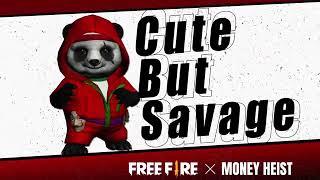 Cute panda display Free Fire || x money heist || garena free fire #LGO