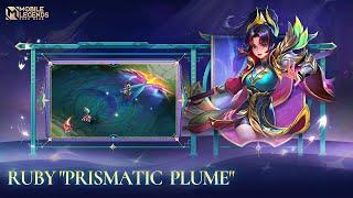New Collector Skin | Ruby "Prismatic Plume" | Mobile Legends: Bang Bang