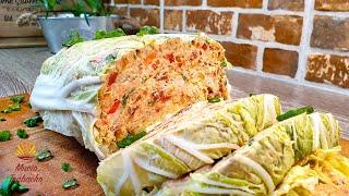 Chinese Cabbage Stuffed with Tuna Paste | Salad a la Trabacho | Super Recipe