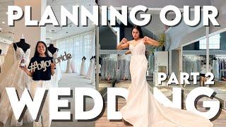 Planning Hawaii Beach Wedding | Wedding Dress Shopping | Lesbian Couple Queer Wedding 2024 | Part 2