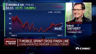 Watch CNBC's full interview with T-Mobile's new CEO, Mike Sievert