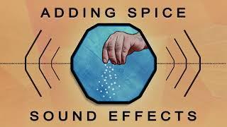 Sprinkling Salt on Food | Free Sound Effect