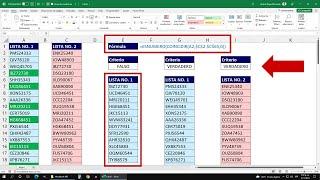 Cómo Comparar Dos Listas en Excel ¡Esta es la Fórmula que debes Recordar!