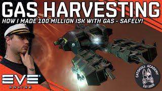 How I Make 100m ISK PER HOUR Gas Huffing!! || EVE Online