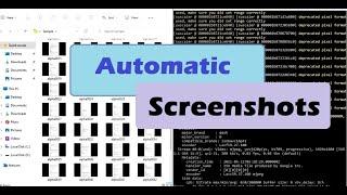 Automatic Screenshot from Video -  EASY & FAST to save video frames ( time intervel)