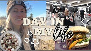 day in my life / what i eat in a day / upper body workout with meghan ens