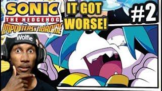 Wolfie Reviews: IDW Sonic Imposter Syndrome #2 | It gets Dire! - Werewoof Reactions