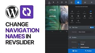 How To Change Slider Navigation Title Text & Name In Revolution Slider WordPress Plugin? Tutorial 