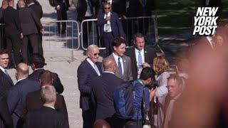 Biden, Meloni, and Trudeau miss G20 official photograph