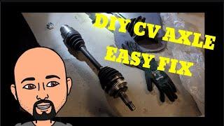 DIY How to Replace CV Axle | @winstonbuzon