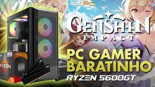 COMO JOGAR GENSHIN IMPACT NO PC GAMER BARATINHO 5600GT