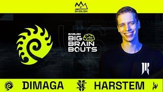 StarCraft 2: DIMAGA VS Harstem | BASILISK Big Brain Bouts #23