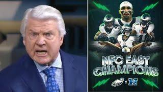 "Eagles will win Super Bowl!" - Jimmy Johnson on Eagles dominating Cowboys 41-7 to clinch NFC East