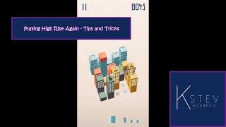 KStevGames - High Rise Phone Game - Tips and Tricks - How are people getting such high scores???