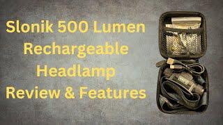 Reviewing the Slonik Rechargeable Headlamp