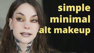 MINIMAL GRUNGE MAKEUP