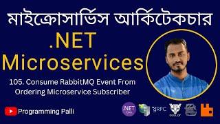 105. Consume RabbitMQ Event From Ordering Microservice Subscriber of BasketCheckout Queue Message