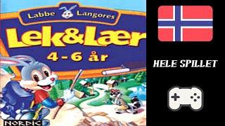 Labbe Langøres lek & lær: 4-6 år (1997) - PC - Norsk tale