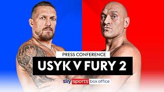 USYK VS FURY 2 | Live Press Conference