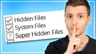 "Super Hidden" Files in Windows (Even Experts Don't Know About)
