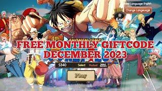 PIRATE ADVANCE OCEAN FANTASY : NEW FREE MONTHLY GIFTCODE FOR DECEMBER 2023
