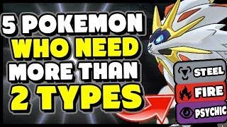 5 POKEMON THAT NEED MORE THAN TWO TYPES