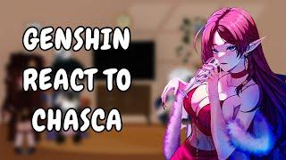 Genshin Impact React To Chasca | gacha react