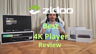 Better than Kaleidescape or 4K disc. All Zidoo player models Compared.