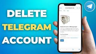 How To Delete Telegram Account Permanently (2024)