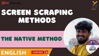 UiPath | Screen Scraping Methods | The Native method | English | Yellowgreys