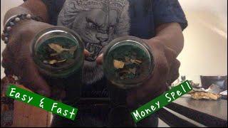 Quick Green Candle Money Spell