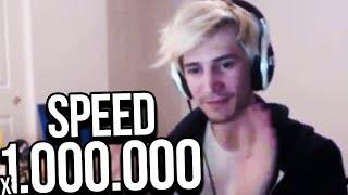 xQc Clap SPEED 1000000x