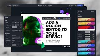 CreativeEditor SDK – Integrate an easy-to-use design editor.