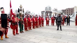 Ankara Melike hatun cami gösteri