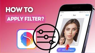 How to apply the Hollywood filter to the selfie on FaceApp?