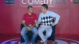 comedy club ukraine 10   дует имени чехова разговор отца с сыном  телохранители